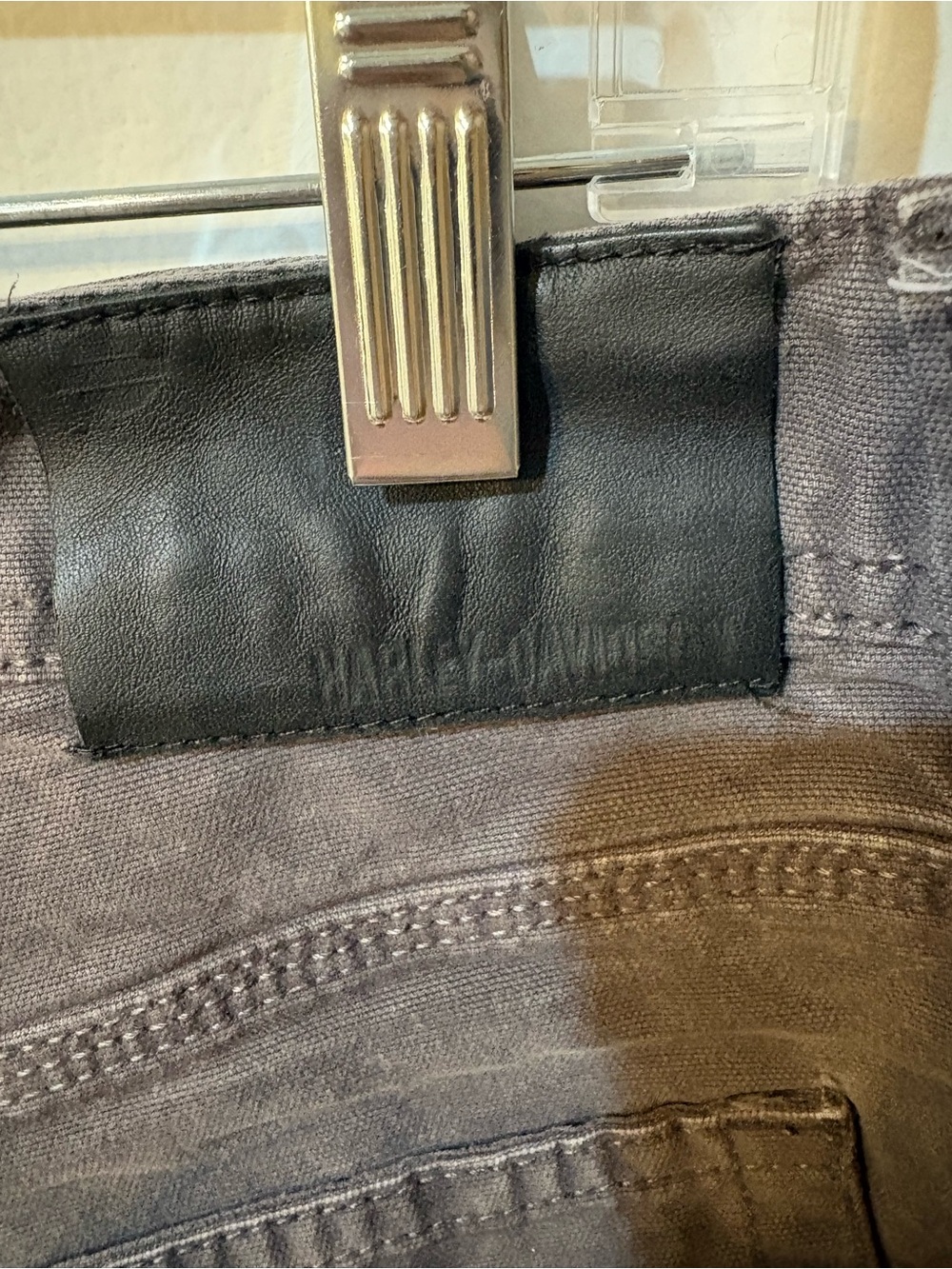 Harley-Davidson Gray Cargo Utility Pants - Picture 4 of 5